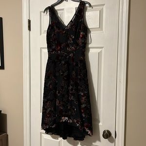 NWT winter formal floral cocktail dress
